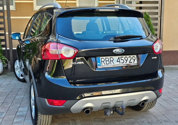 Ford Kuga cena 33900 przebieg: 177000, rok produkcji 2009 z Brzozów małe 781